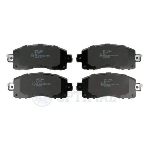 Bremsbelagsatz, Scheibenbremse Vorderachse OPTIMAL BP-13007 Bild Bremsbelagsatz, Scheibenbremse Vorderachse OPTIMAL BP-13007