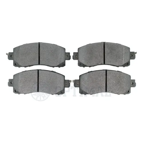 Bremsbelagsatz, Scheibenbremse Vorderachse OPTIMAL BP-13007 Bild Bremsbelagsatz, Scheibenbremse Vorderachse OPTIMAL BP-13007