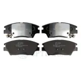 Bremsbelagsatz, Scheibenbremse Vorderachse OPTIMAL BP-13013