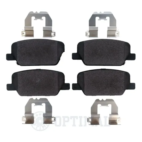 Bremsbelagsatz, Scheibenbremse Hinterachse OPTIMAL BP-13021 Bild Bremsbelagsatz, Scheibenbremse Hinterachse OPTIMAL BP-13021