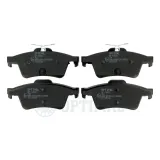 Bremsbelagsatz, Scheibenbremse Hinterachse OPTIMAL BP-13022