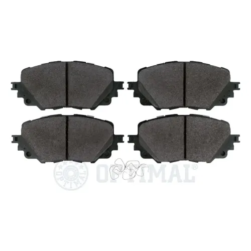 Bremsbelagsatz, Scheibenbremse Vorderachse OPTIMAL BP-13026 Bild Bremsbelagsatz, Scheibenbremse Vorderachse OPTIMAL BP-13026