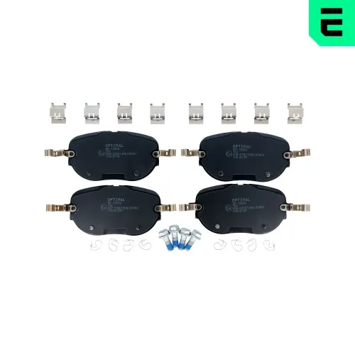Bremsbelagsatz, Scheibenbremse Vorderachse OPTIMAL BP-13030 Bild Bremsbelagsatz, Scheibenbremse Vorderachse OPTIMAL BP-13030