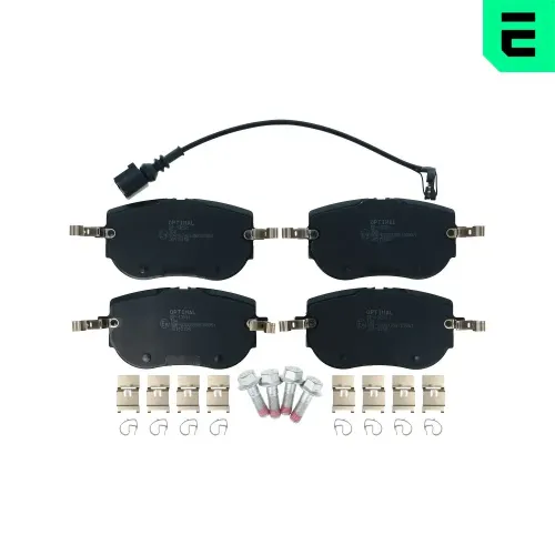 Bremsbelagsatz, Scheibenbremse Vorderachse OPTIMAL BP-13031 Bild Bremsbelagsatz, Scheibenbremse Vorderachse OPTIMAL BP-13031