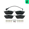 Bremsbelagsatz, Scheibenbremse Vorderachse OPTIMAL BP-13031 Bild Bremsbelagsatz, Scheibenbremse Vorderachse OPTIMAL BP-13031