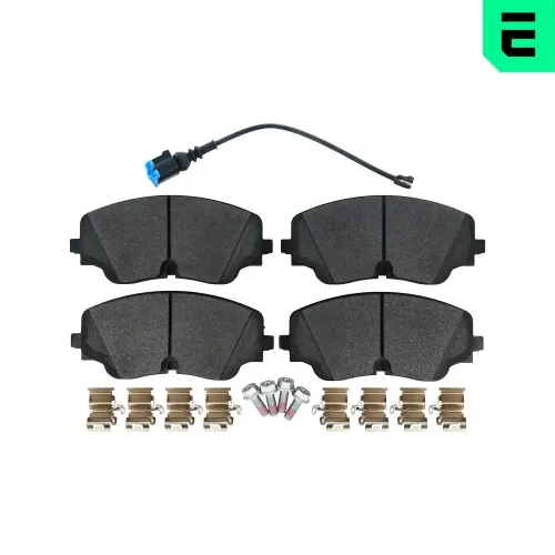 Bremsbelagsatz, Scheibenbremse Vorderachse OPTIMAL BP-13033 Bild Bremsbelagsatz, Scheibenbremse Vorderachse OPTIMAL BP-13033