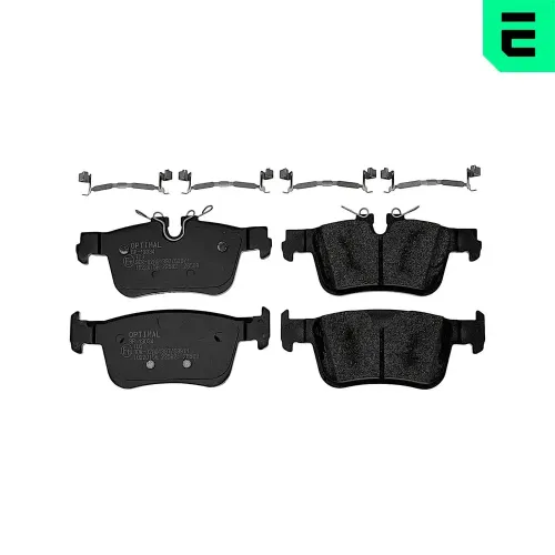 Bremsbelagsatz, Scheibenbremse Hinterachse OPTIMAL BP-13034 Bild Bremsbelagsatz, Scheibenbremse Hinterachse OPTIMAL BP-13034