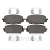 Bremsbelagsatz, Scheibenbremse Vorderachse OPTIMAL BP-13037 Bild Bremsbelagsatz, Scheibenbremse Vorderachse OPTIMAL BP-13037