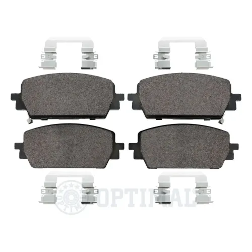 Bremsbelagsatz, Scheibenbremse Vorderachse OPTIMAL BP-13037 Bild Bremsbelagsatz, Scheibenbremse Vorderachse OPTIMAL BP-13037