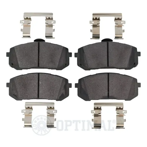 Bremsbelagsatz, Scheibenbremse Vorderachse OPTIMAL BP-13045 Bild Bremsbelagsatz, Scheibenbremse Vorderachse OPTIMAL BP-13045