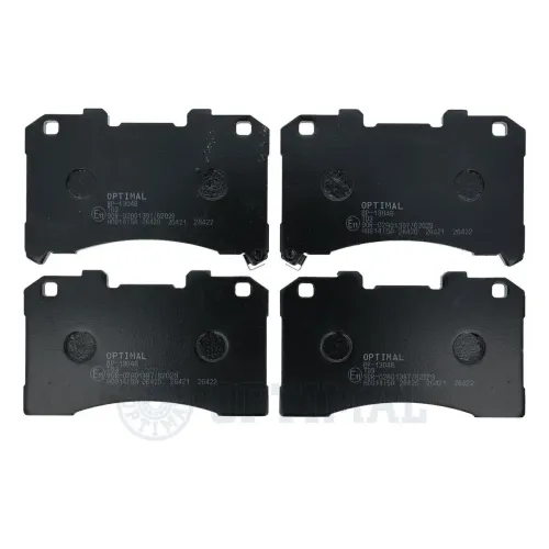 Bremsbelagsatz, Scheibenbremse Vorderachse OPTIMAL BP-13046 Bild Bremsbelagsatz, Scheibenbremse Vorderachse OPTIMAL BP-13046