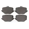 Bremsbelagsatz, Scheibenbremse Hinterachse OPTIMAL BP-13049 Bild Bremsbelagsatz, Scheibenbremse Hinterachse OPTIMAL BP-13049