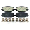 Bremsbelagsatz, Scheibenbremse Hinterachse OPTIMAL BP-13052