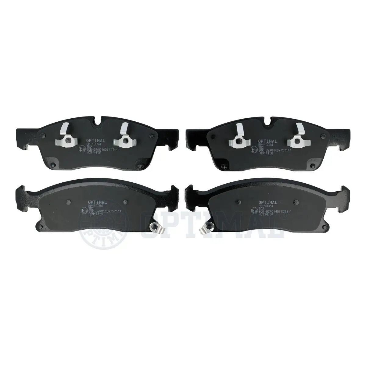 Bremsbelagsatz, Scheibenbremse Vorderachse OPTIMAL BP-13054