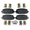 Bremsbelagsatz, Scheibenbremse Hinterachse OPTIMAL BP-13056