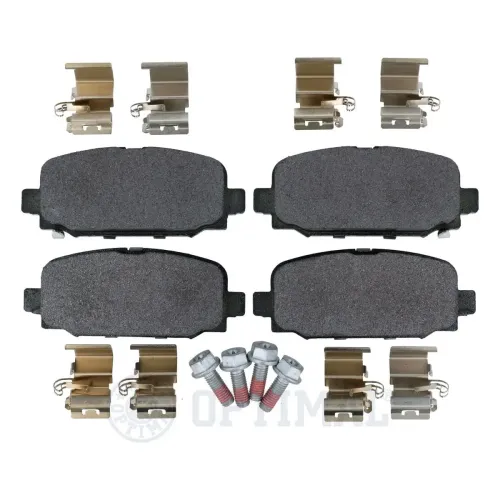 Bremsbelagsatz, Scheibenbremse Hinterachse OPTIMAL BP-13056 Bild Bremsbelagsatz, Scheibenbremse Hinterachse OPTIMAL BP-13056