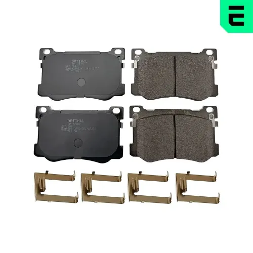 Bremsbelagsatz, Scheibenbremse Vorderachse OPTIMAL BP-13067 Bild Bremsbelagsatz, Scheibenbremse Vorderachse OPTIMAL BP-13067