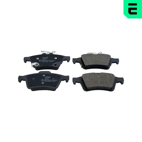 Bremsbelagsatz, Scheibenbremse Hinterachse OPTIMAL BP-13077 Bild Bremsbelagsatz, Scheibenbremse Hinterachse OPTIMAL BP-13077