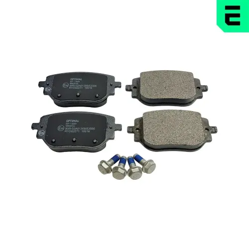 Bremsbelagsatz, Scheibenbremse Hinterachse OPTIMAL BP-13084 Bild Bremsbelagsatz, Scheibenbremse Hinterachse OPTIMAL BP-13084
