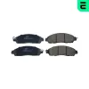 Bremsbelagsatz, Scheibenbremse Vorderachse OPTIMAL BP-13086