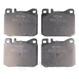 Bremsbelagsatz, Scheibenbremse Vorderachse OPTIMAL BP-23011