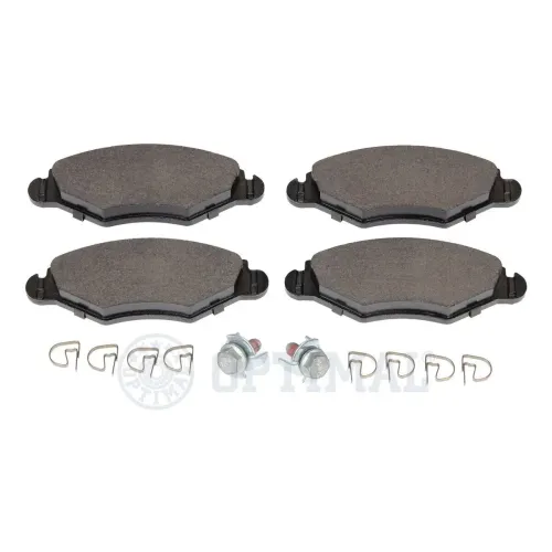 Bremsbelagsatz, Scheibenbremse Vorderachse OPTIMAL BP-64320 Bild Bremsbelagsatz, Scheibenbremse Vorderachse OPTIMAL BP-64320