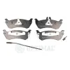 Bremsbelagsatz, Scheibenbremse Hinterachse OPTIMAL BP-69811 Bild Bremsbelagsatz, Scheibenbremse Hinterachse OPTIMAL BP-69811