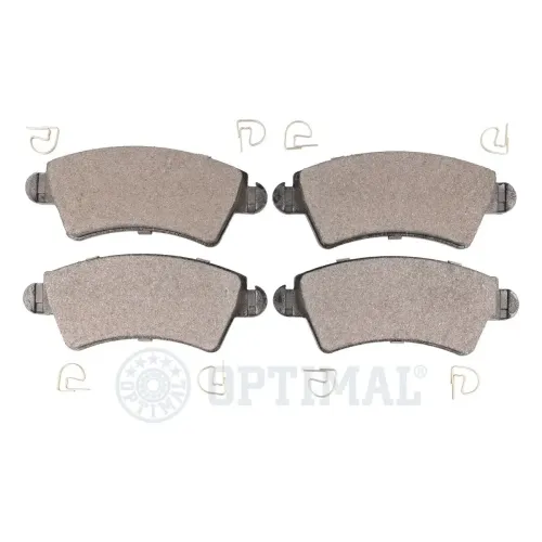 Bremsbelagsatz, Scheibenbremse Vorderachse OPTIMAL BP-72610 Bild Bremsbelagsatz, Scheibenbremse Vorderachse OPTIMAL BP-72610