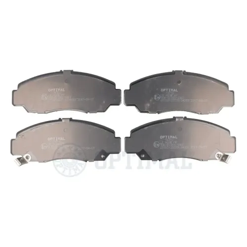 Bremsbelagsatz, Scheibenbremse Vorderachse OPTIMAL BP-74712 Bild Bremsbelagsatz, Scheibenbremse Vorderachse OPTIMAL BP-74712