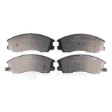 Bremsbelagsatz, Scheibenbremse Vorderachse OPTIMAL BP-77132