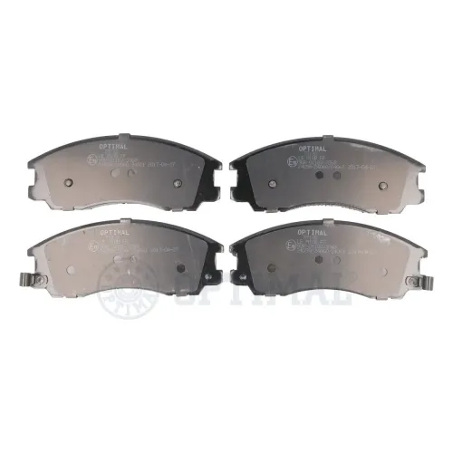 Bremsbelagsatz, Scheibenbremse Vorderachse OPTIMAL BP-77132 Bild Bremsbelagsatz, Scheibenbremse Vorderachse OPTIMAL BP-77132