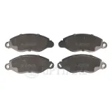 Bremsbelagsatz, Scheibenbremse Vorderachse OPTIMAL BP-77212