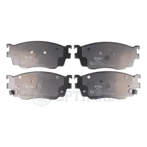 Bremsbelagsatz, Scheibenbremse Vorderachse OPTIMAL BP-80012 Bild Bremsbelagsatz, Scheibenbremse Vorderachse OPTIMAL BP-80012