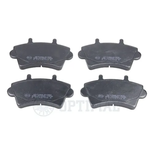 Bremsbelagsatz, Scheibenbremse Vorderachse OPTIMAL BP-81900 Bild Bremsbelagsatz, Scheibenbremse Vorderachse OPTIMAL BP-81900