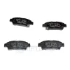 Bremsbelagsatz, Scheibenbremse Hinterachse OPTIMAL BP-82002 Bild Bremsbelagsatz, Scheibenbremse Hinterachse OPTIMAL BP-82002