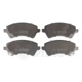 Bremsbelagsatz, Scheibenbremse Vorderachse OPTIMAL BP-82212