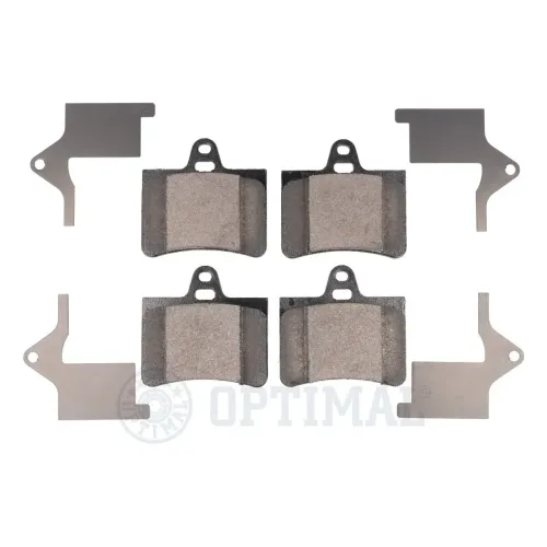 Bremsbelagsatz, Scheibenbremse Hinterachse OPTIMAL BP-83000 Bild Bremsbelagsatz, Scheibenbremse Hinterachse OPTIMAL BP-83000