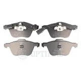 Bremsbelagsatz, Scheibenbremse Vorderachse OPTIMAL BP-83602