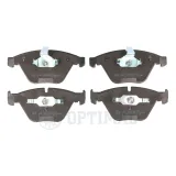 Bremsbelagsatz, Scheibenbremse Vorderachse OPTIMAL BP-85700