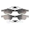 Bremsbelagsatz, Scheibenbremse Vorderachse OPTIMAL BP-88200 Bild Bremsbelagsatz, Scheibenbremse Vorderachse OPTIMAL BP-88200