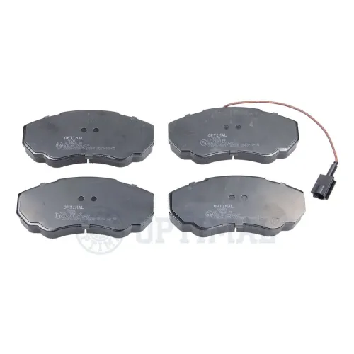 Bremsbelagsatz, Scheibenbremse Vorderachse OPTIMAL BP-96001 Bild Bremsbelagsatz, Scheibenbremse Vorderachse OPTIMAL BP-96001
