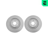 Bremsscheibe Hinterachse OPTIMAL BS-0414HC