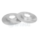 Bremsscheibe Hinterachse OPTIMAL BS-1280C