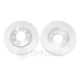Bremsscheibe Vorderachse OPTIMAL BS-6180C