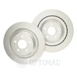 Bremsscheibe Hinterachse OPTIMAL BS-9534HC