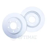 Bremsscheibe Hinterachse OPTIMAL BS-9586HC