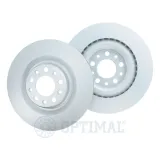 Bremsscheibe Hinterachse OPTIMAL BS-9724C