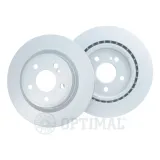 Bremsscheibe Hinterachse OPTIMAL BS-9754HC