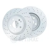 Bremsscheibe Vorderachse OPTIMAL BS-9756HC