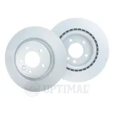 Bremsscheibe Hinterachse OPTIMAL BS-9824HC